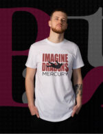 Polera Imagine Dragons Unisex Talla M-Blanca- ¡Oferta Exclusiva!