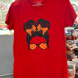POLERA DE DAMA ROJA