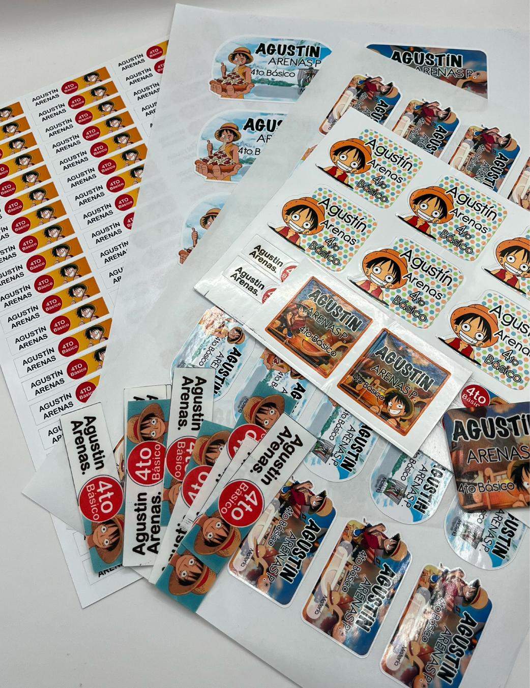 Etiquetas escolares autoadhesivas personalizadas - Imagen 11