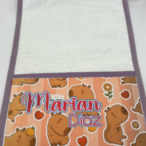 Toalla personalizada estampado sublimación