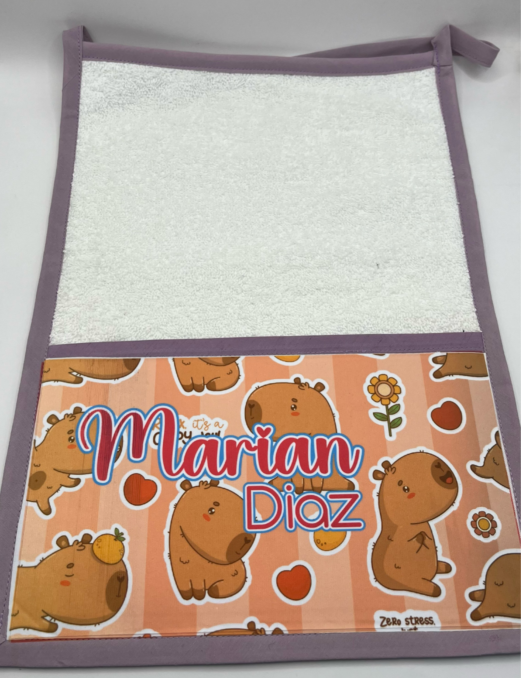 Toalla personalizada estampado sublimación