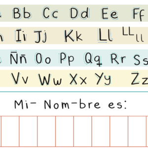 Mi Primera Guía de Letras y Números