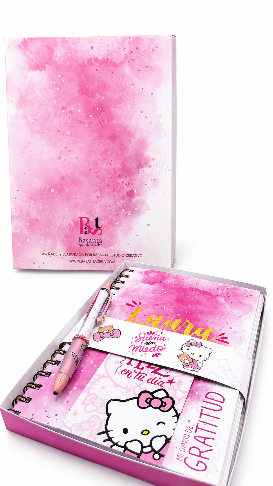 Diario de Agradecimiento de Hello Kitty Set - Imagen 2